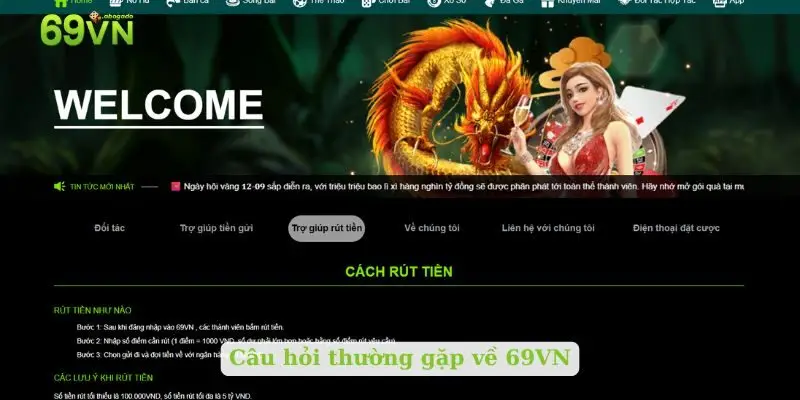 Câu hỏi thường gặp về 69VN