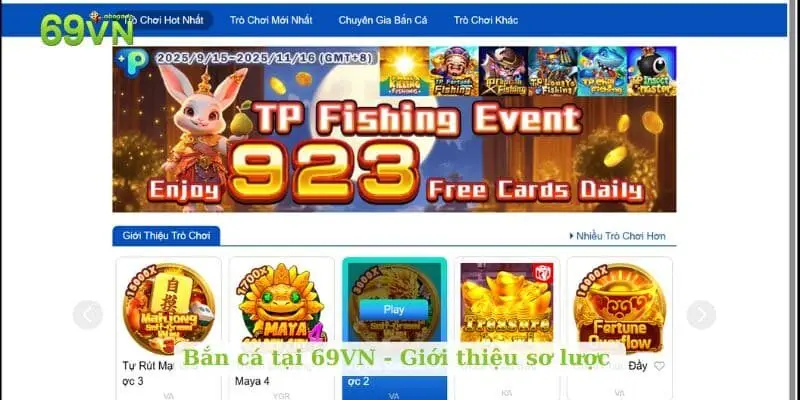 Bắn cá tại 69VN - Giới thiệu sơ lược